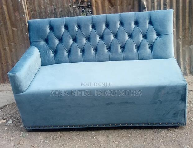 3-Seater Sofa Featuring a Luxurious Velvety Finish - main view