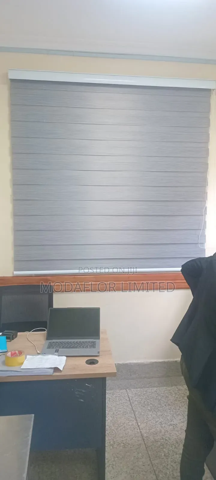 Custom Made Zebra Roller Window Blinds | Modern Day Night Blinds