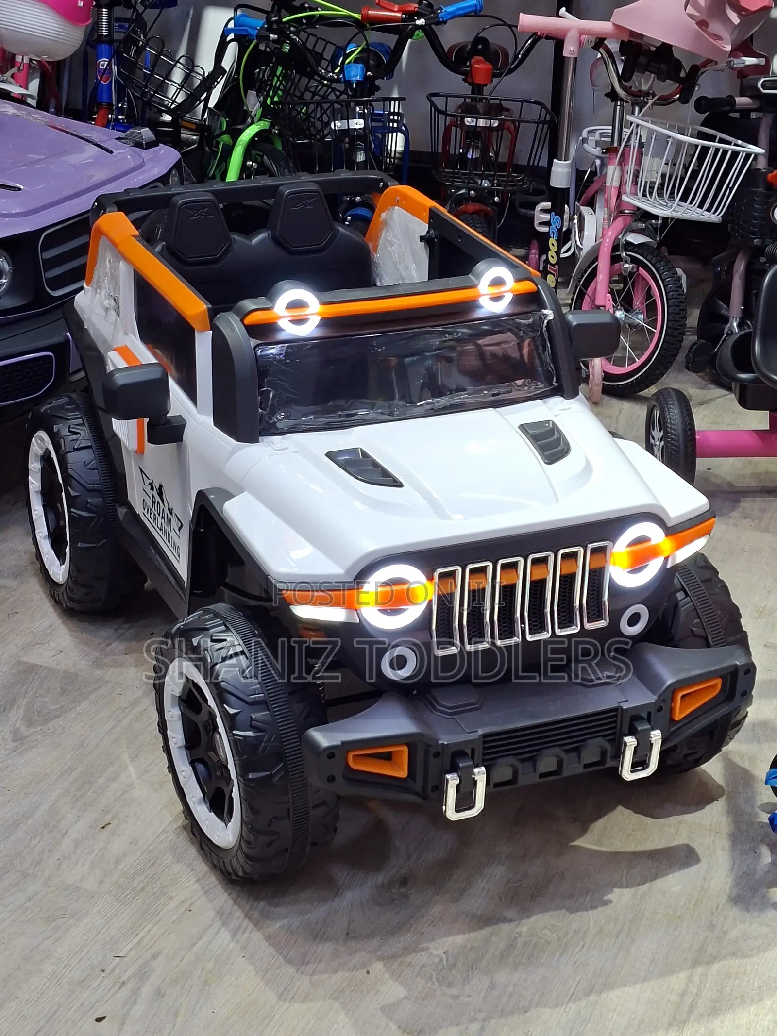 Kids 2 Electric Car Jeep Ride on Toy