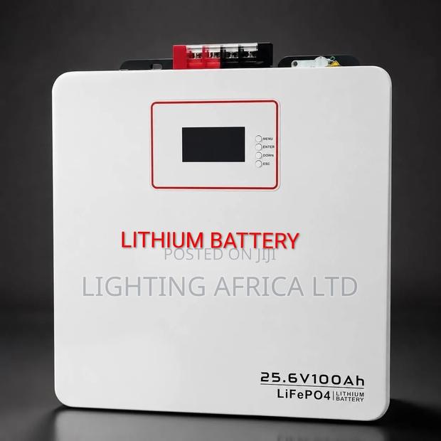 Lithium 2.56kwh - 12v (100ah) Lifepo4 Solar Battery
