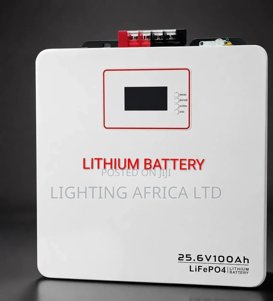 Lithium 2.56kwh - 12v (100ah) Lifepo4 Solar Battery