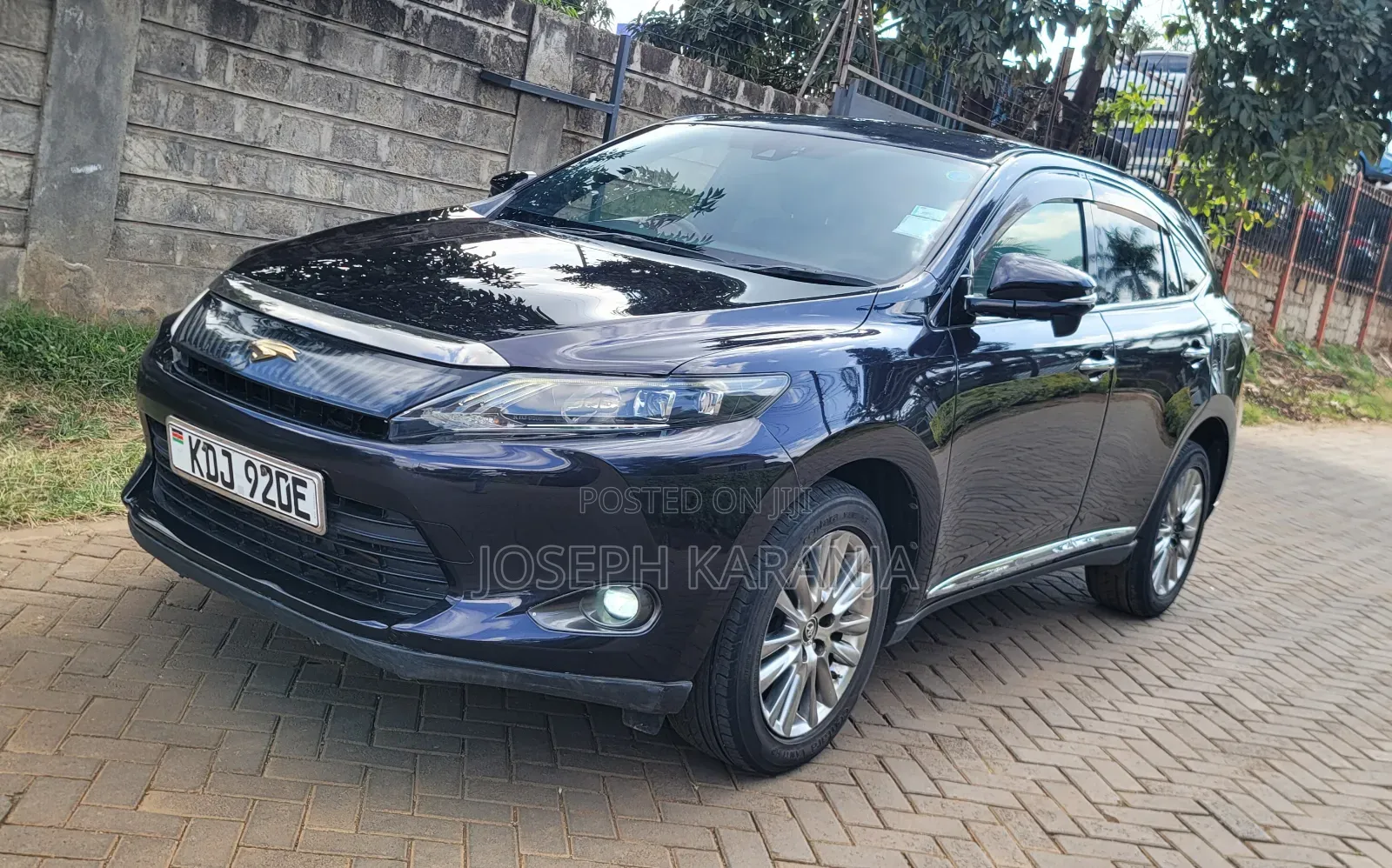 Toyota Harrier 2016 Black