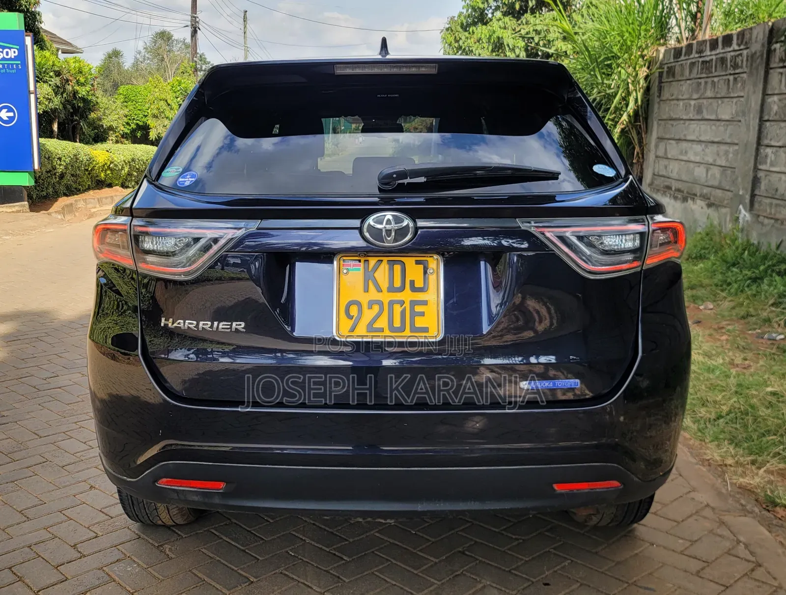 Toyota Harrier 2016 Black