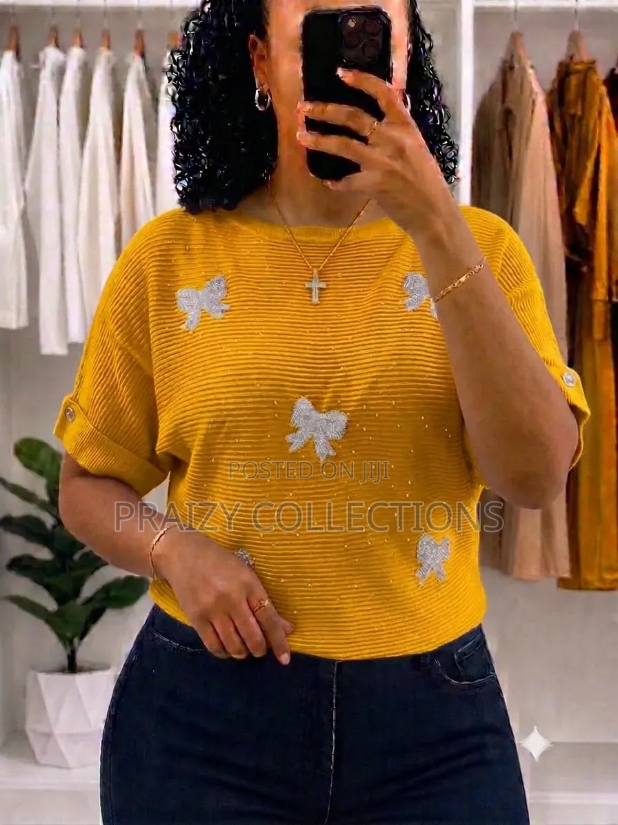 Bow
Stretch Tops
Free Size