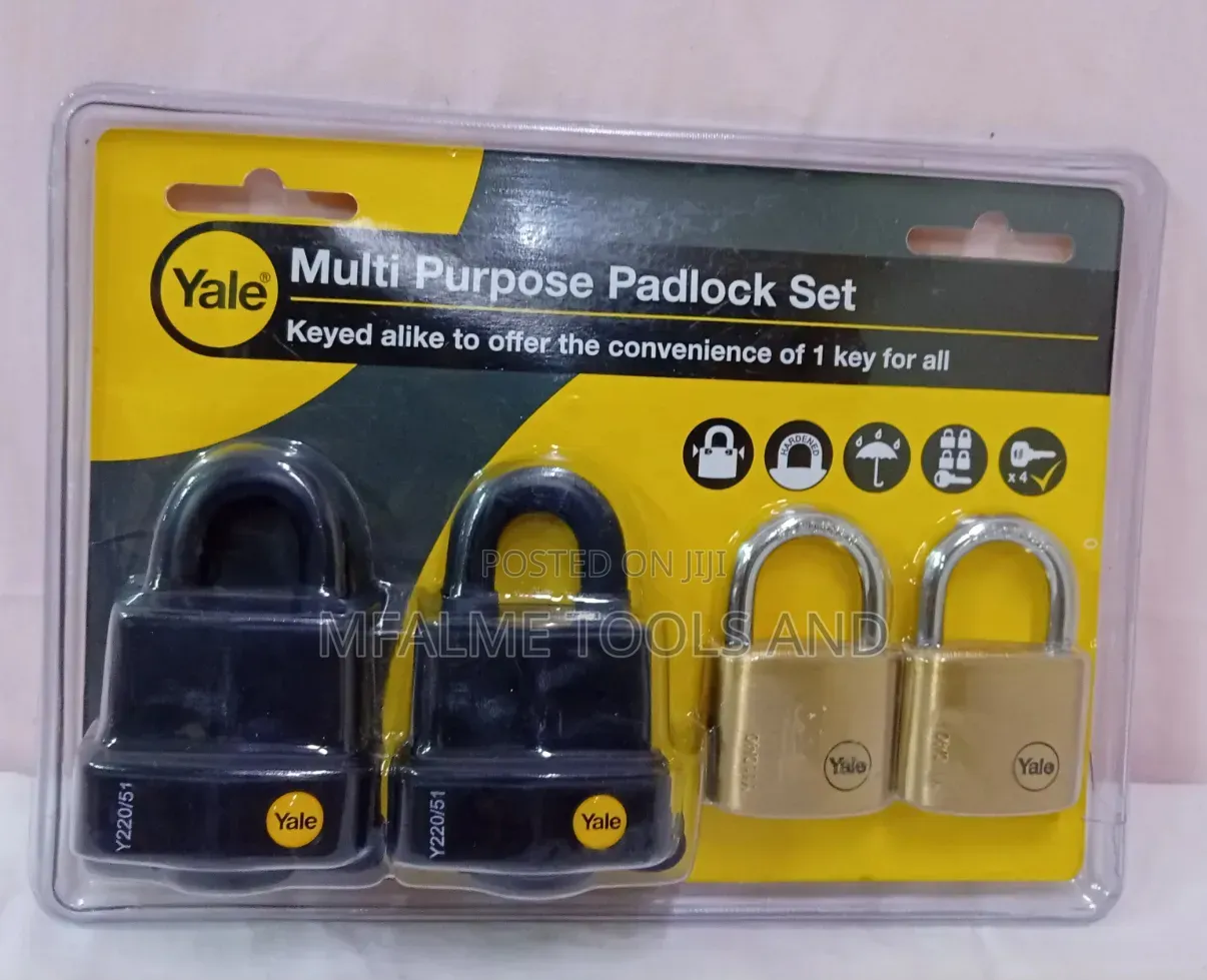 Brand New Y22 Multipurpose Padlock Set