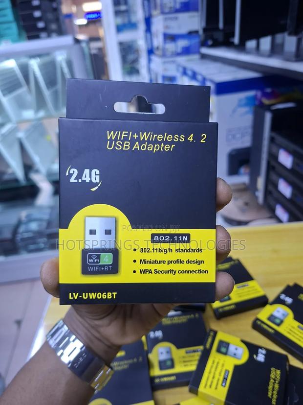 Wi-Fi + Bt4.2 Usb Adapter