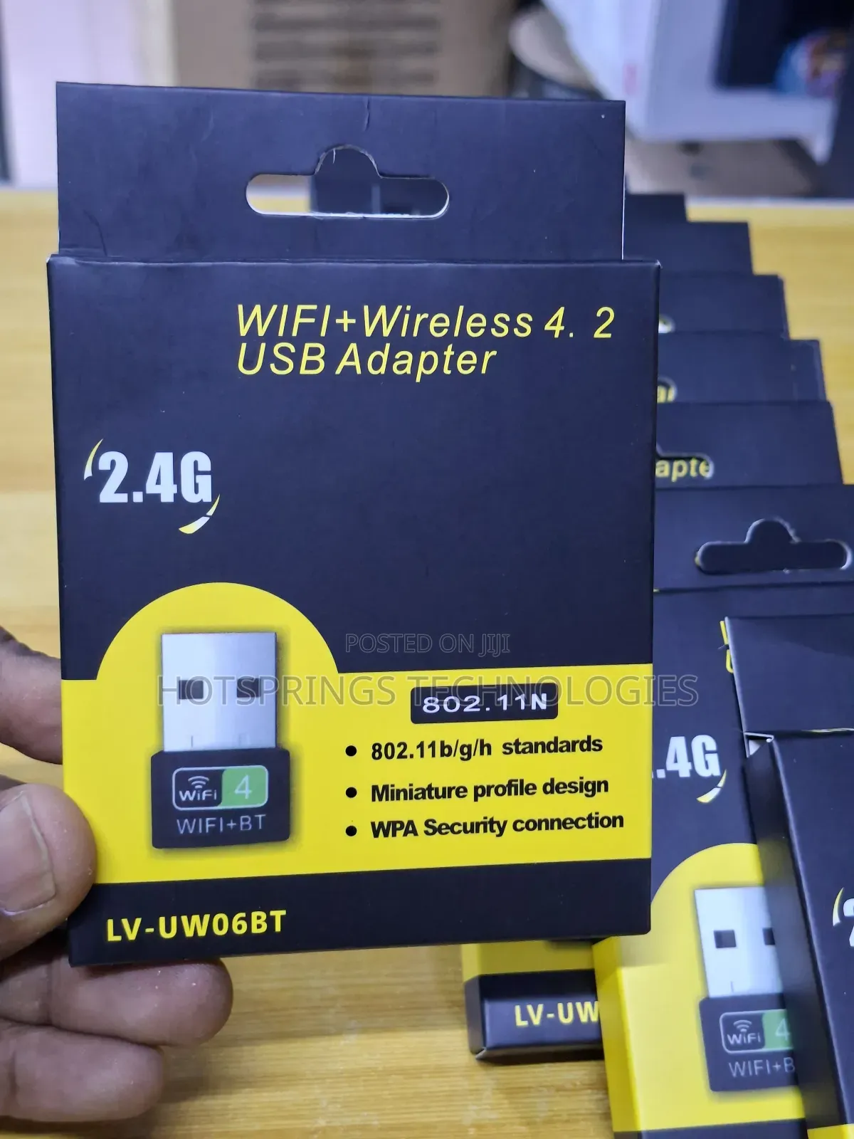Wi-Fi + Bt4.2 Usb Adapter