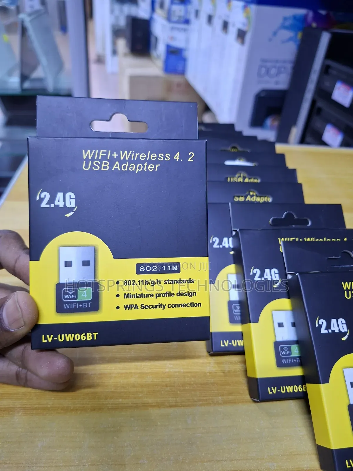 Wi-Fi + Bt4.2 Usb Adapter