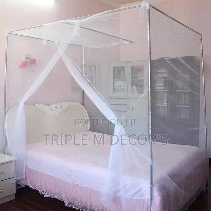 Protect Your Family From Mosquitoes With 4 Stand Mosquito Net