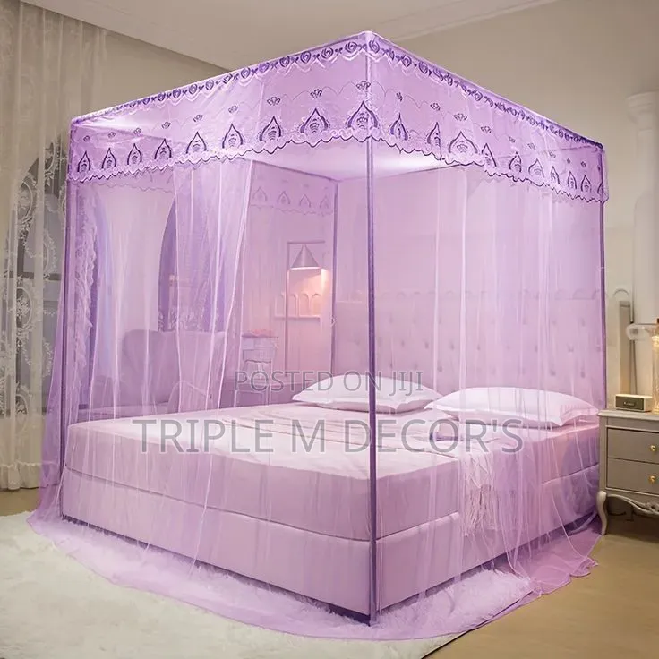 Protect Your Family From Mosquitoes With 4 Stand Mosquito Net