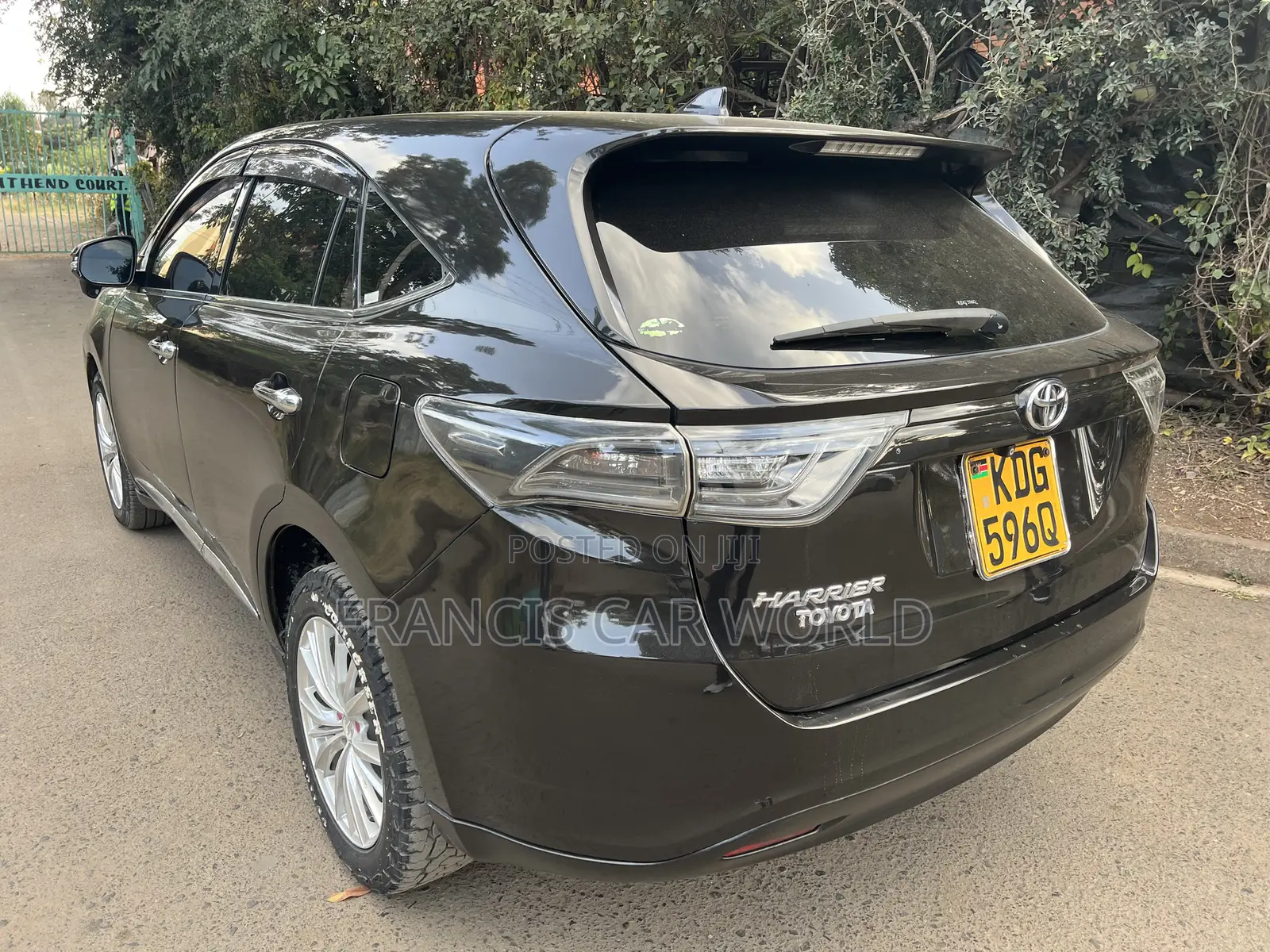 Toyota Harrier 2015 Black