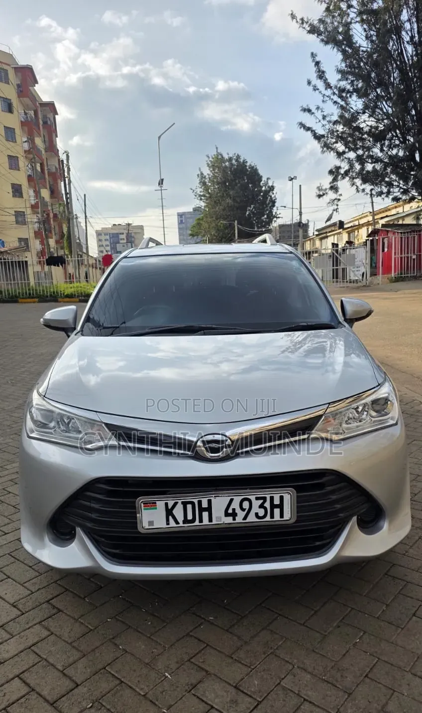 Toyota Corolla Fielder 2015 Silver