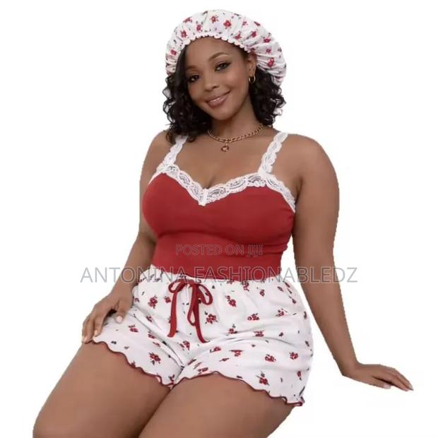Ladies Pajama Set,S-Xl - thumbnail 2