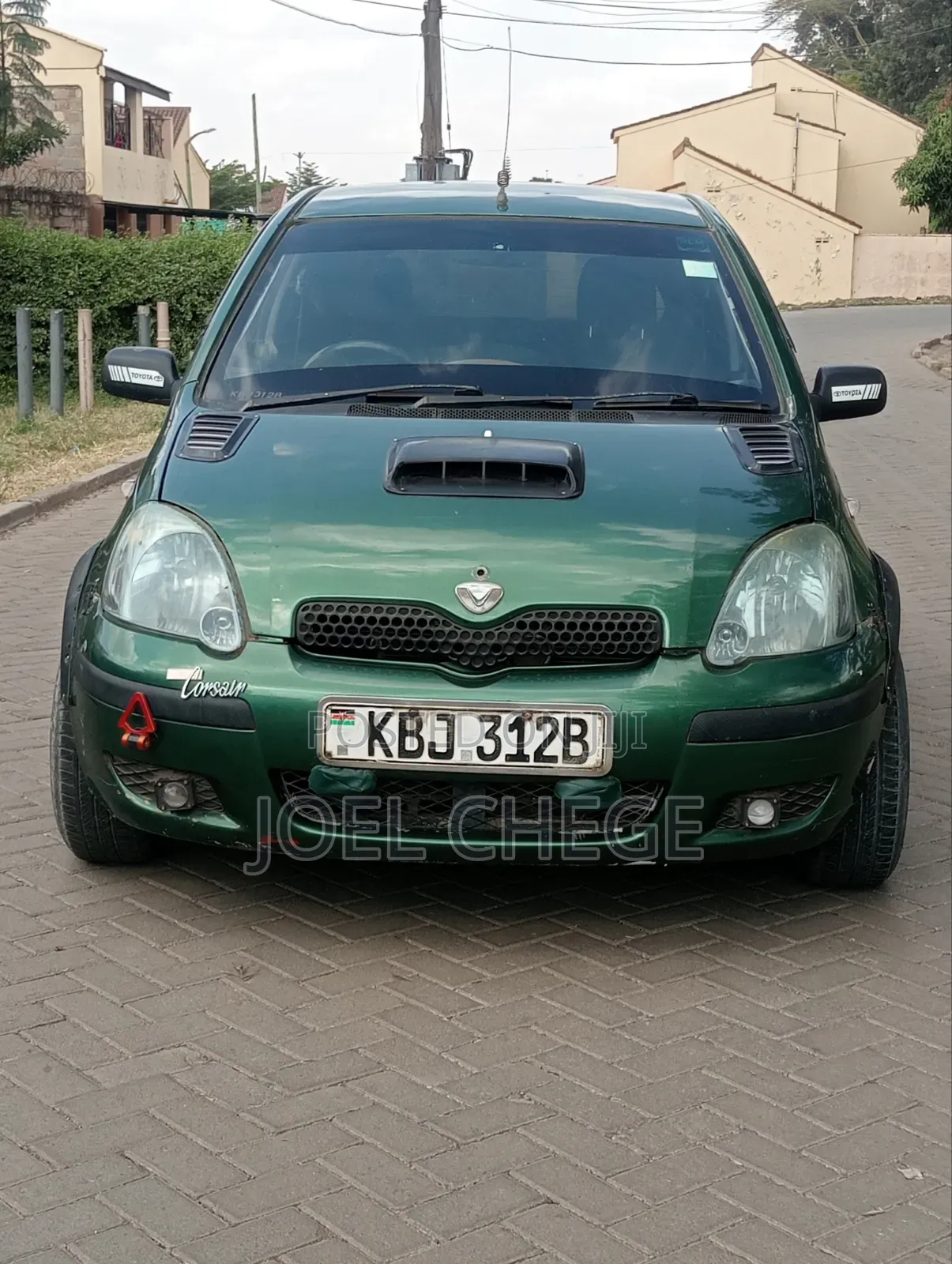 Toyota Vitz 2002 Green