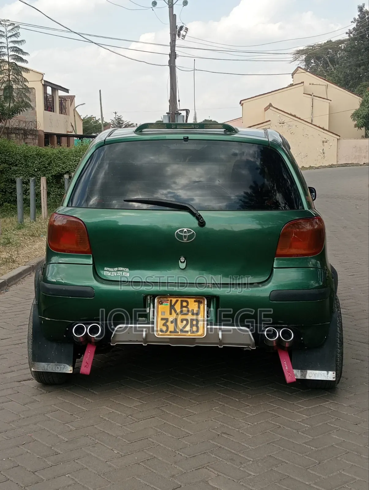 Toyota Vitz 2002 Green
