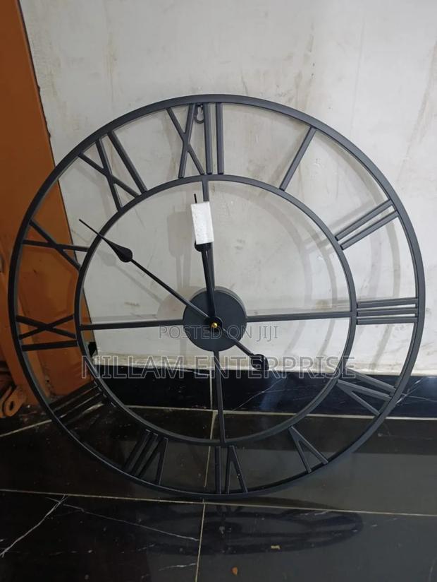 Antique Roman Wall Clock 60cm - thumbnail 3