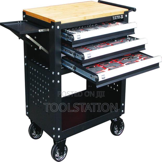 162 Piece Roller Cabinet Tool Cabinet Heavy Duty Yato Yt-55280