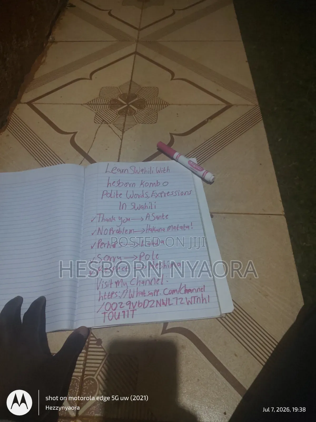 Learn Swahili With Hezzynyaora
