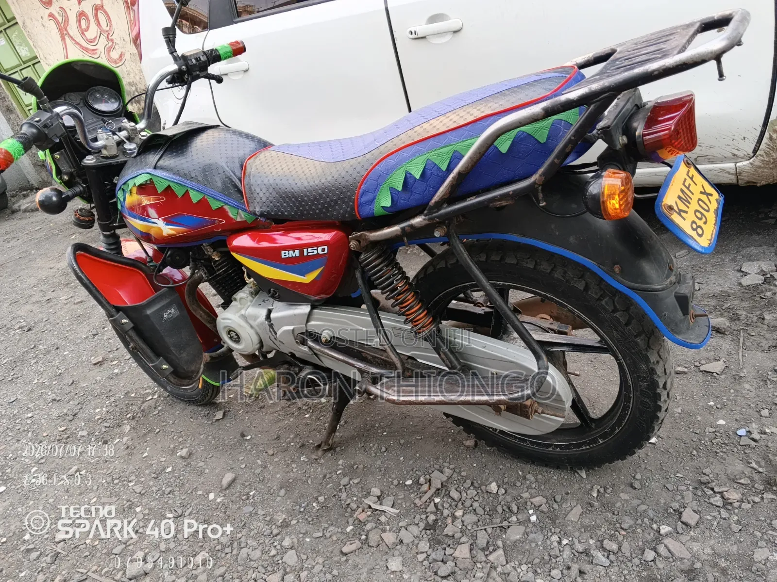 Bajaj Boxer 150 UG 2025 Red