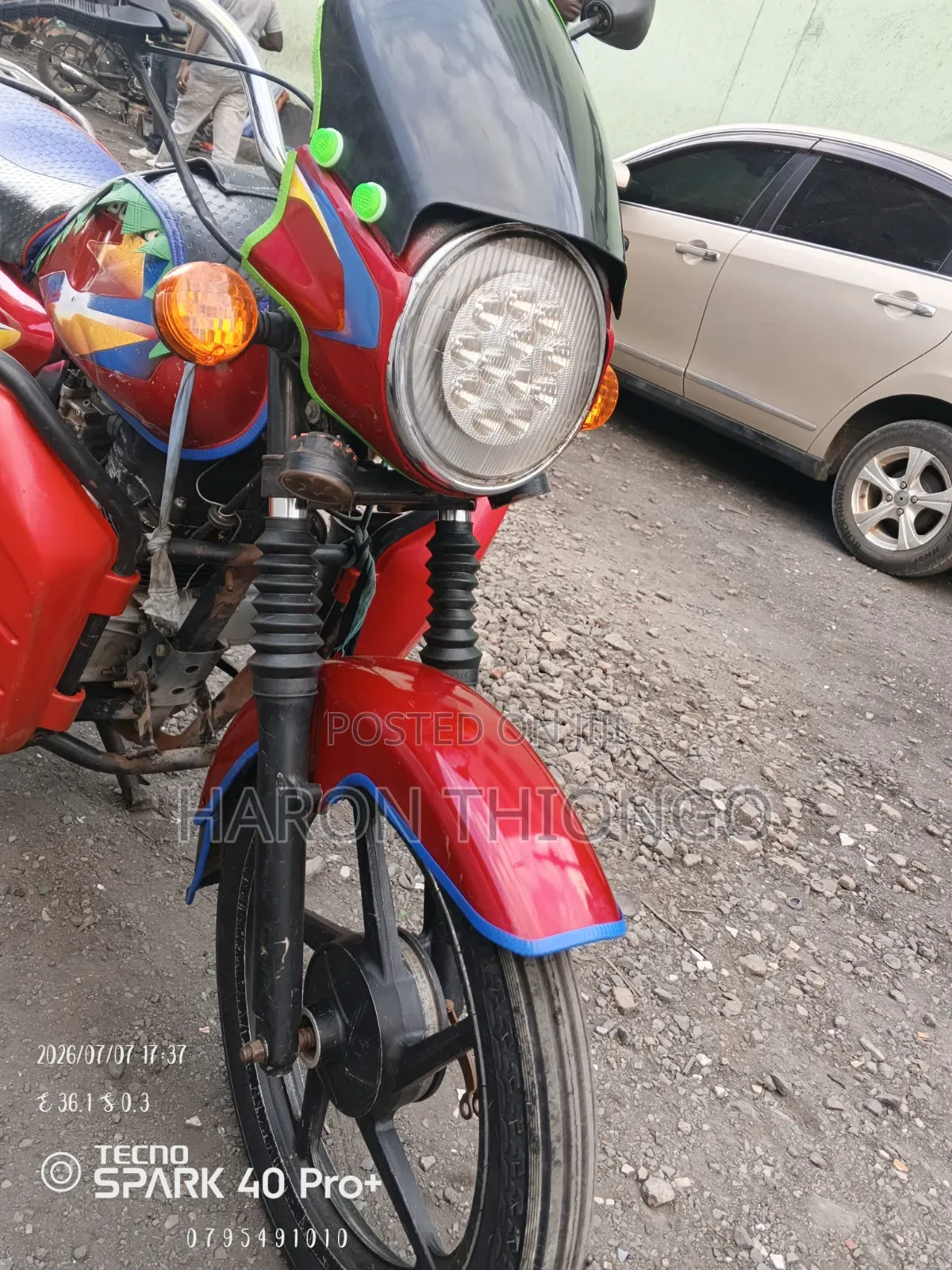 Bajaj Boxer 150 UG 2025 Red