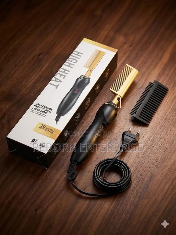 Original High Heat Hot Comb – Salon Styling Tool |