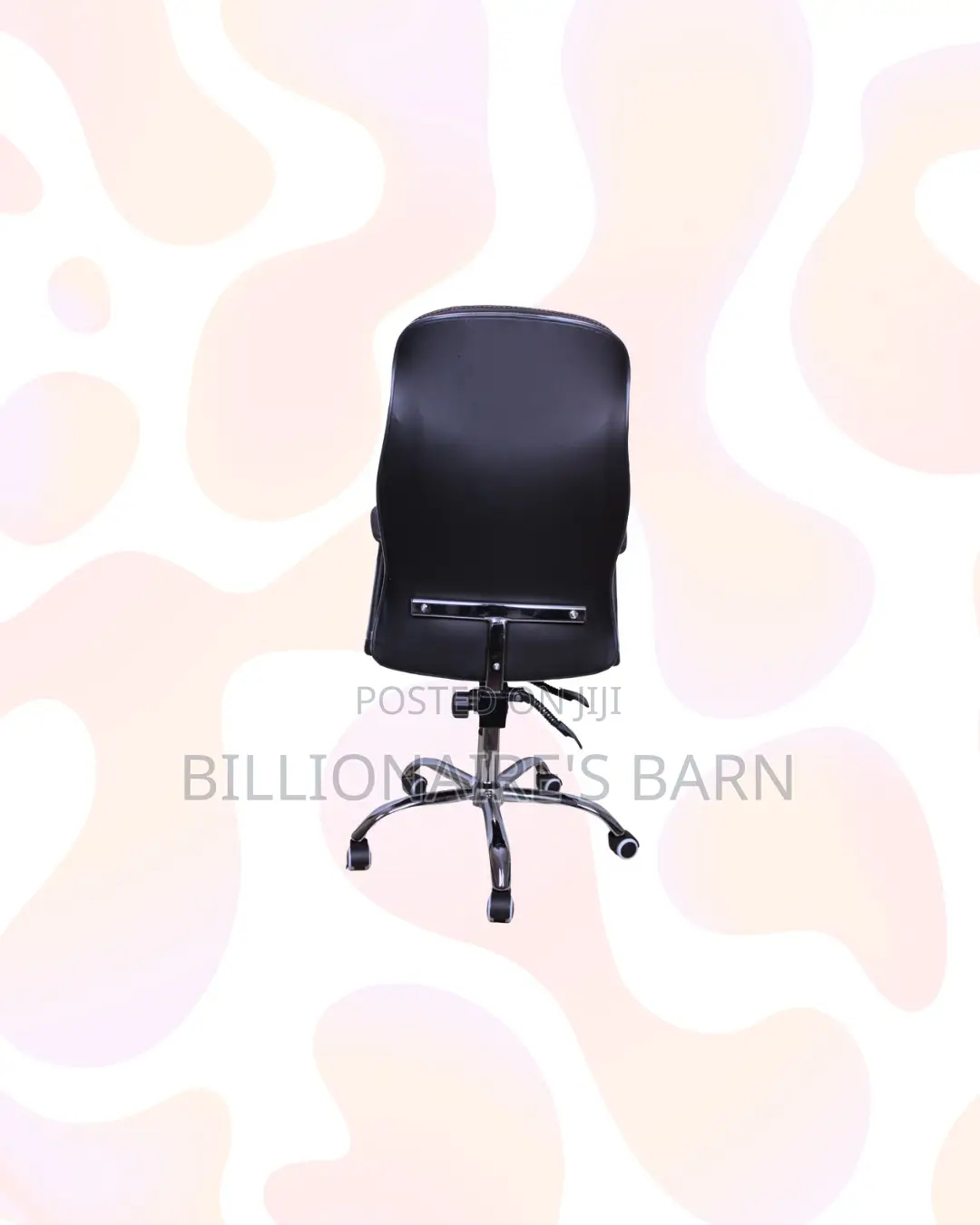 Executive Leather Office Chair High Back for Daily Office Comfort
