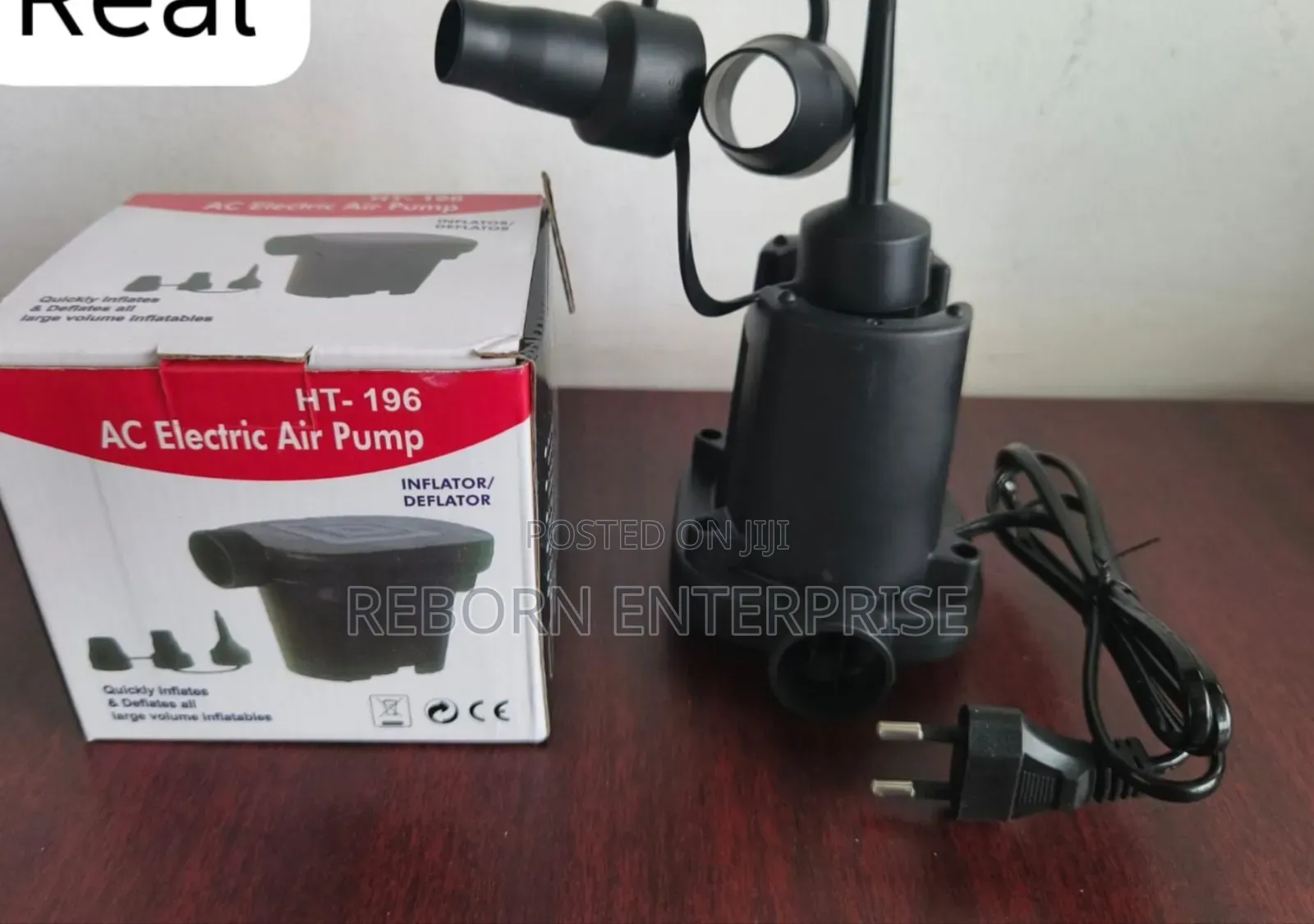 Electric Air Pump 55w With 3 Nozzles