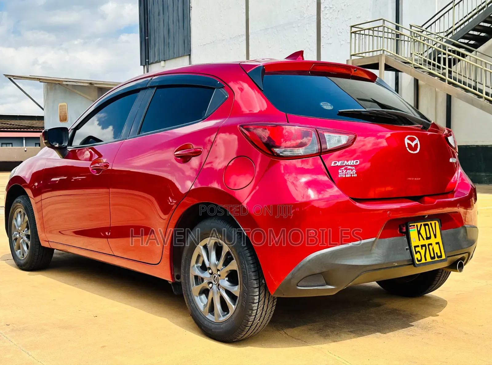 Mazda Demio 2018 Red