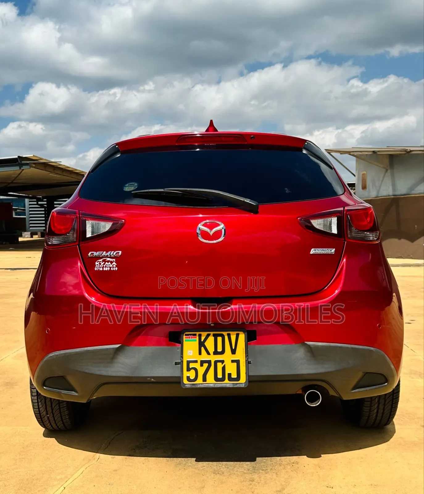 Mazda Demio 2018 Red