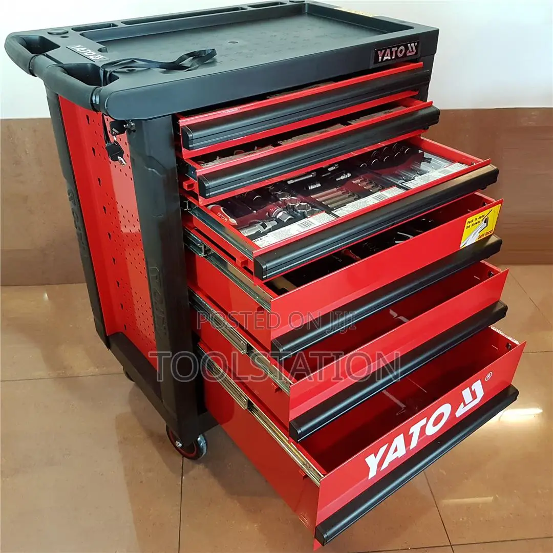 177 Piece Roller Cabinet Toolset Heavy Duty Yato Yt-55300
