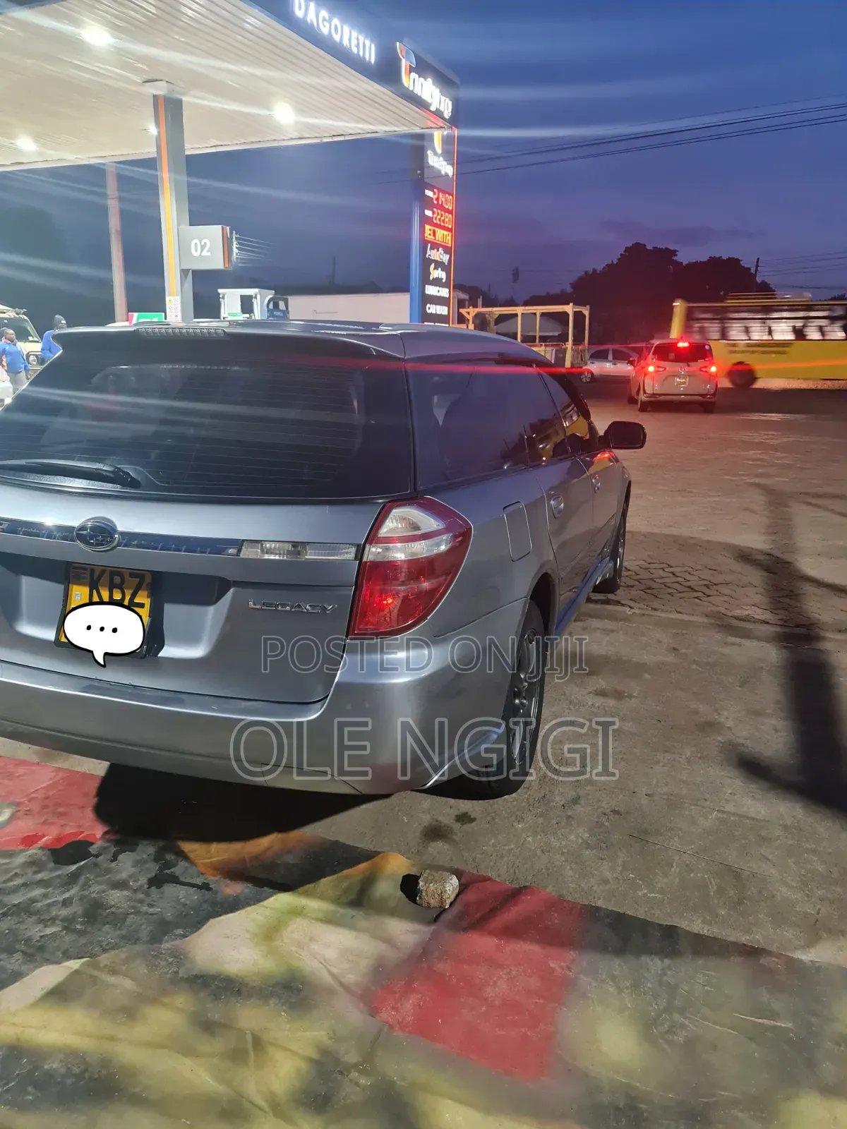 Subaru Legacy 2008 Silver