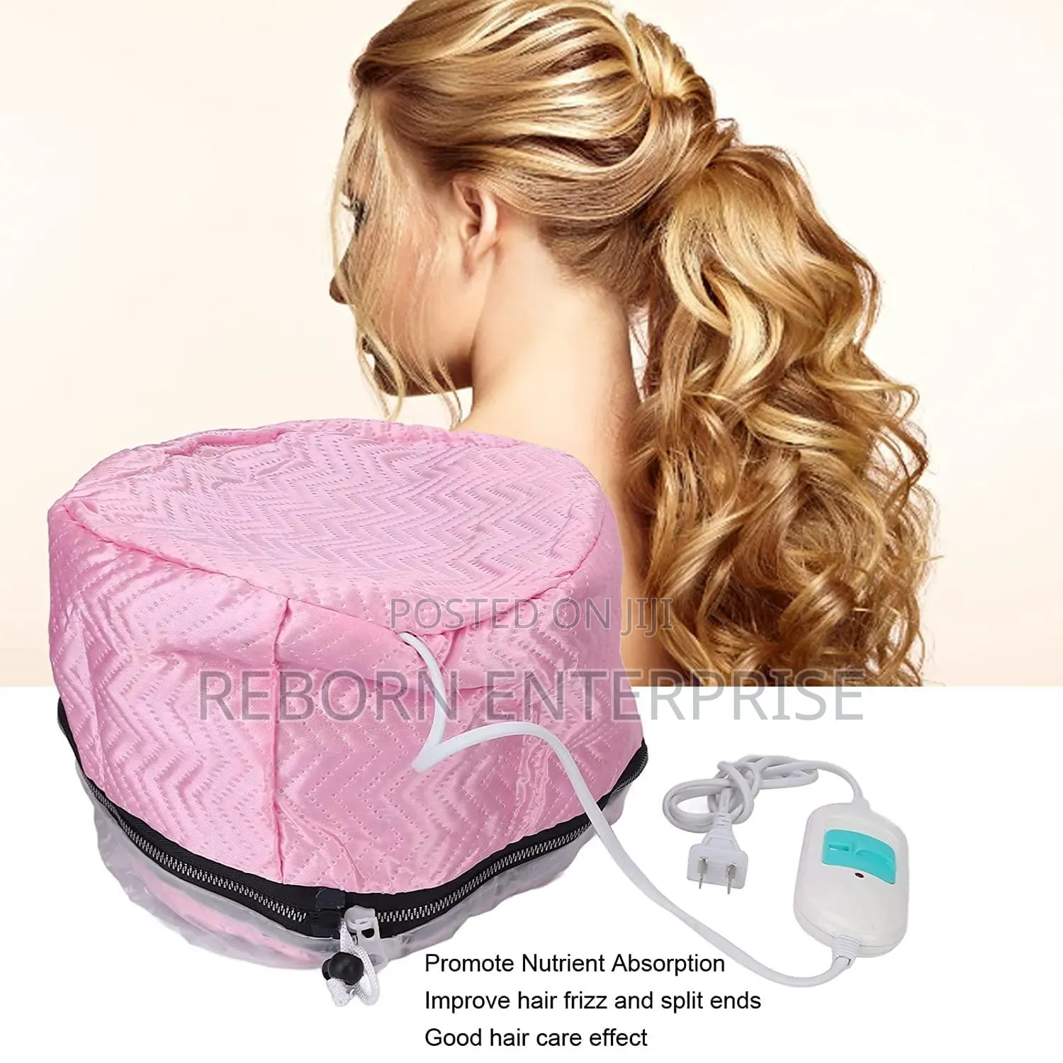 Steaming Cap Electric Hair Thermal Treatment Steamer Spa Hair Care Cap