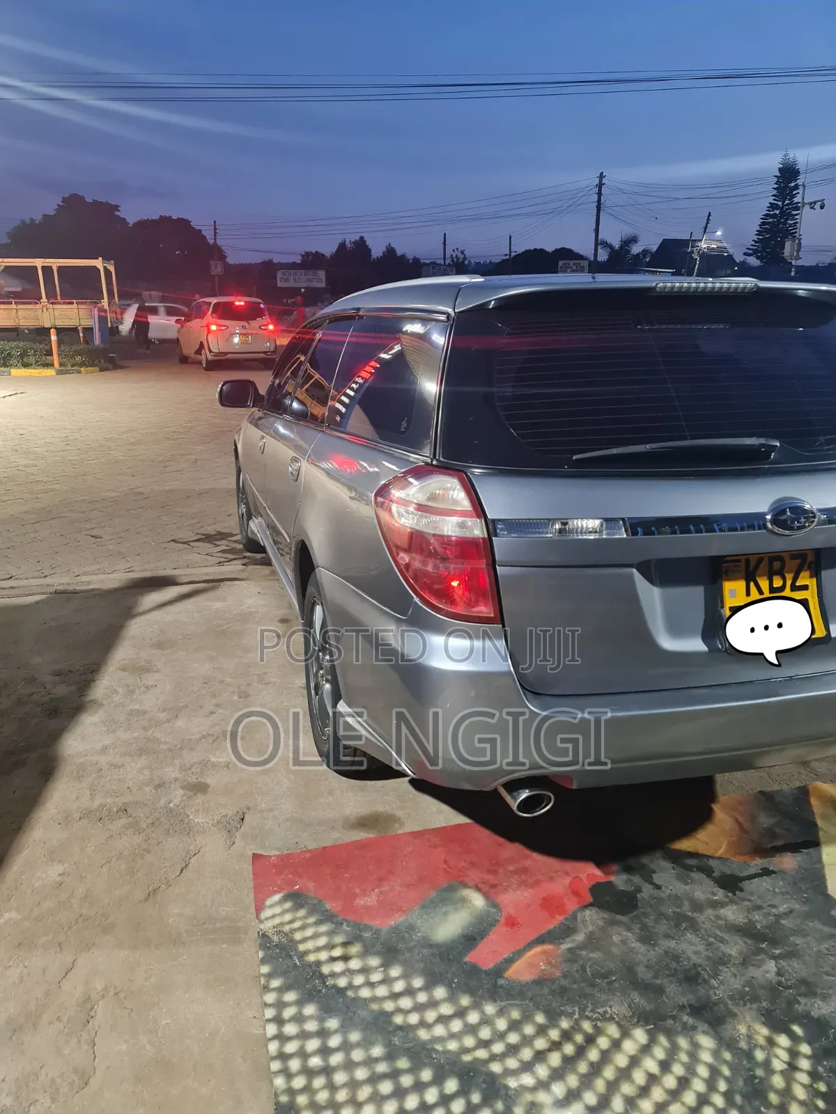 Subaru Legacy 2008 Silver