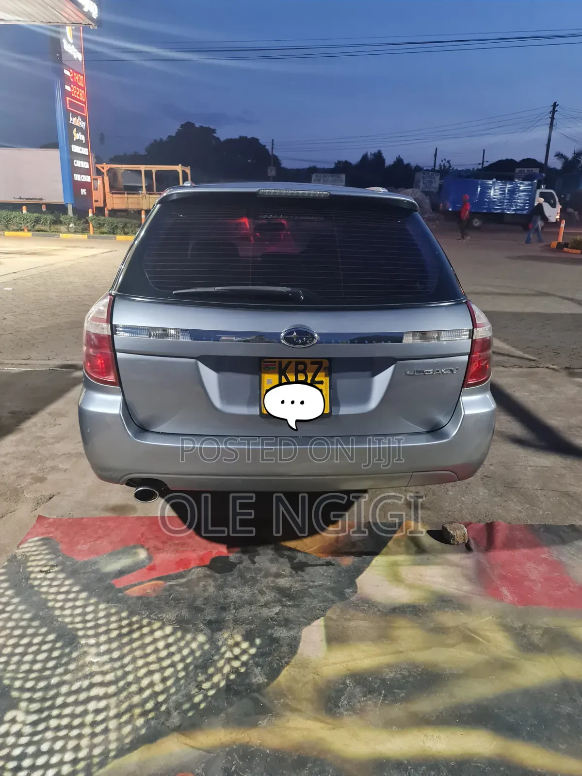 Subaru Legacy 2008 Silver
