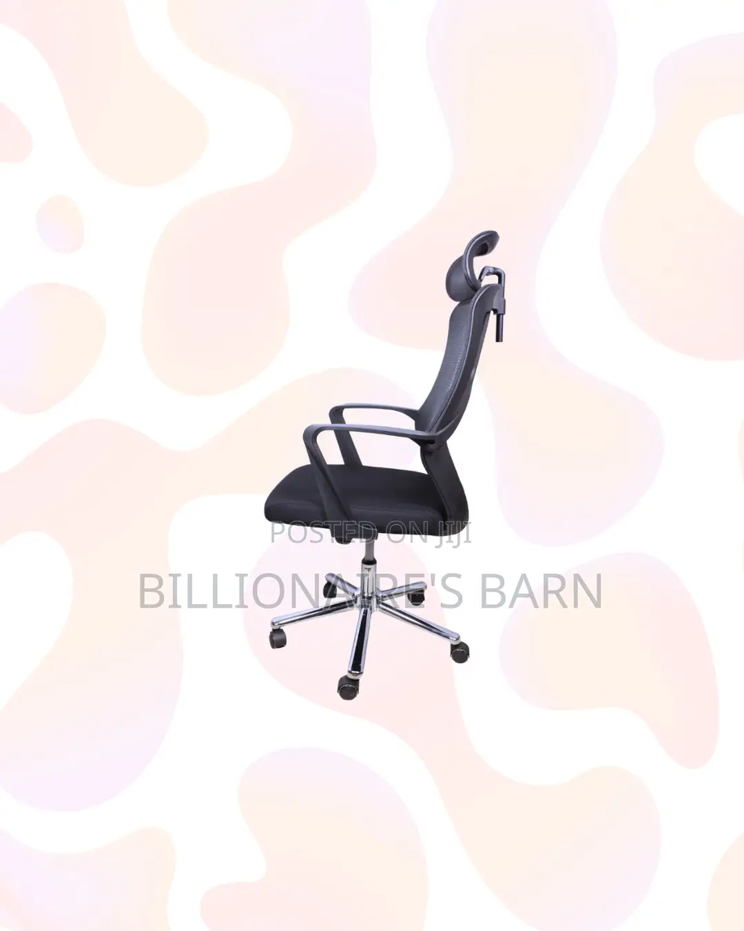 Practical High Back Mesh Office Chair Support for Daily Office Comfort
