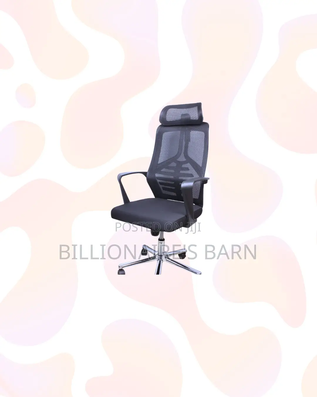 Practical High Back Mesh Office Chair Support for Daily Office Comfort