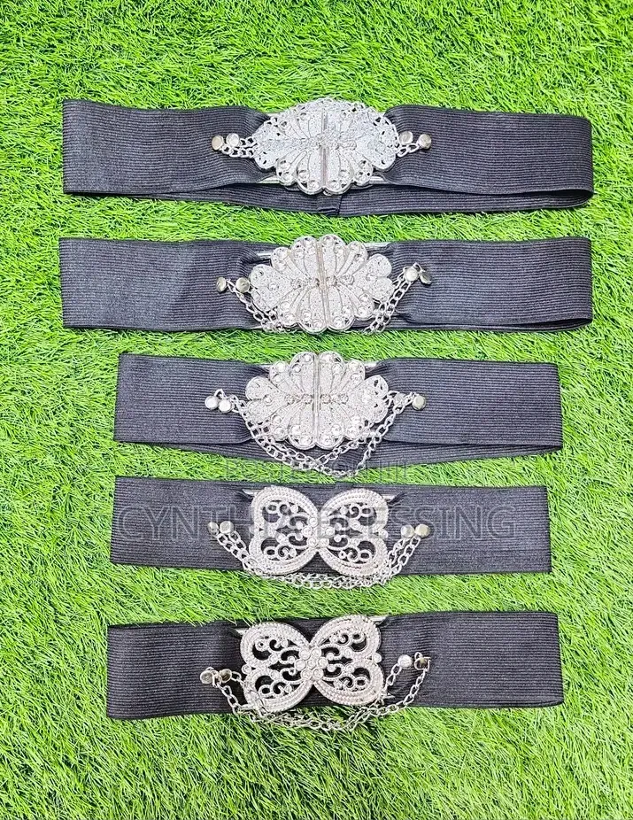 Fashion Belts _Elastic_ Waist Belt 2 PCS