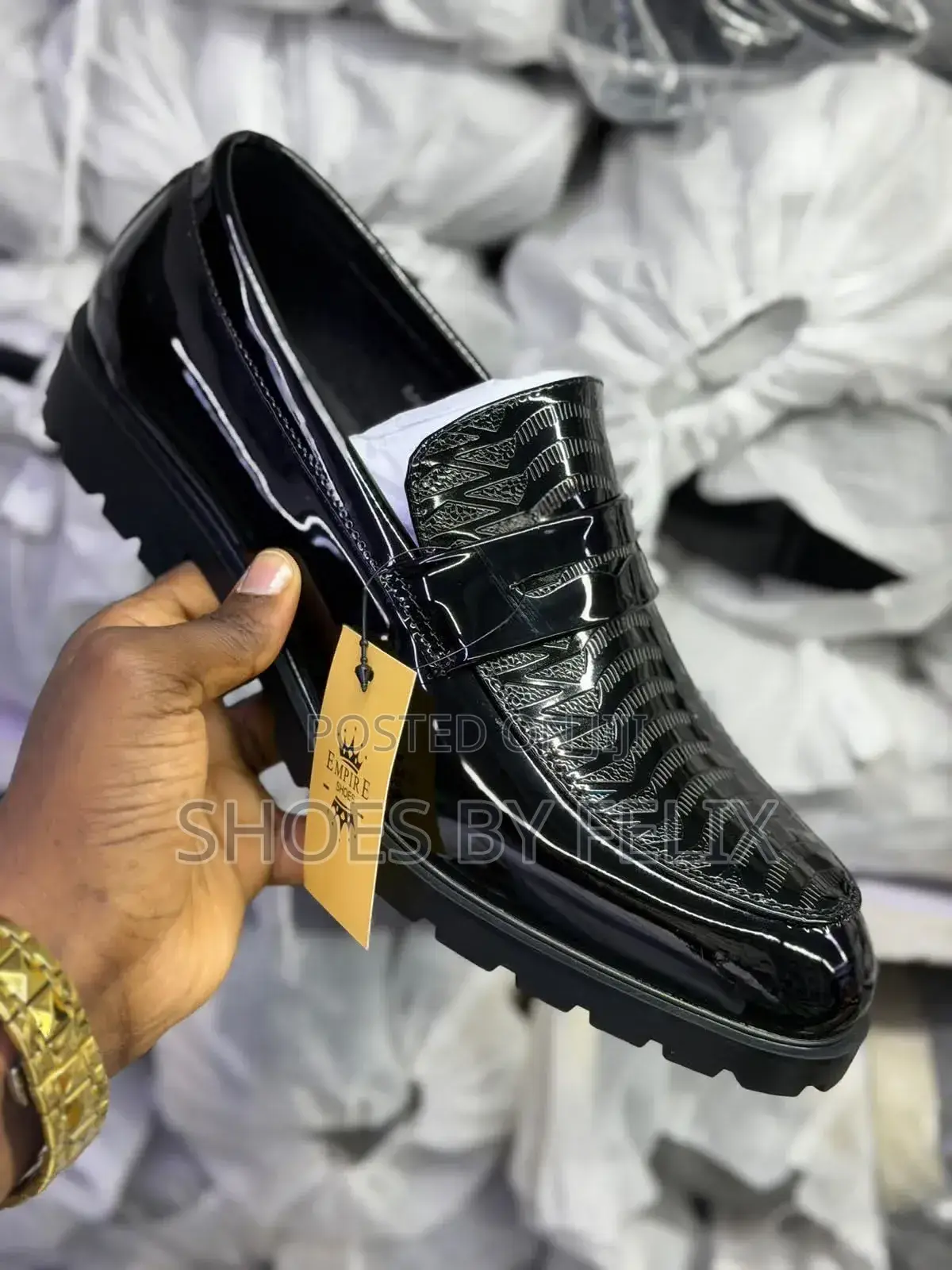 Wet Look Official Shoes