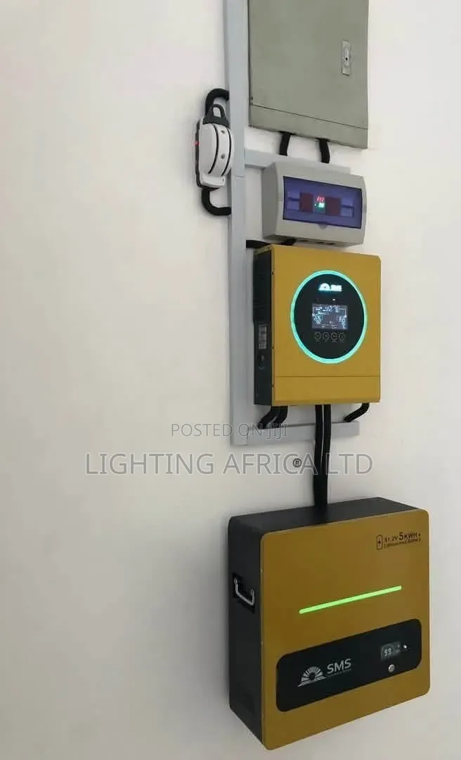 3.6kva Inverter - 2.56kwh (100ah) Lithium Battery - (2)610w Solar Kit