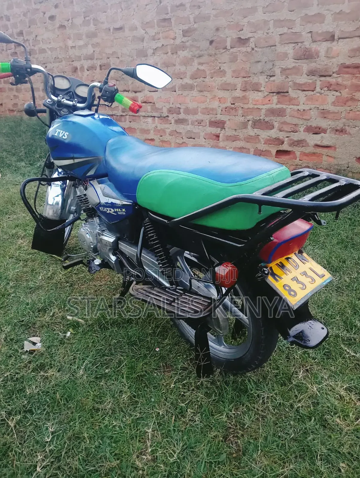 TVS HLX 125 2017 Blue