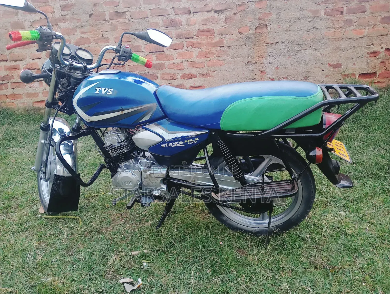 TVS HLX 125 2017 Blue