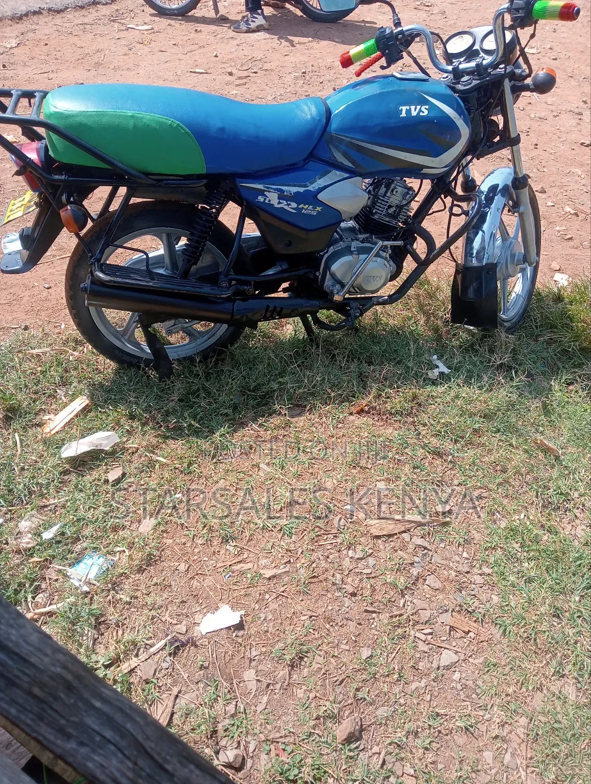 TVS HLX 125 2017 Blue