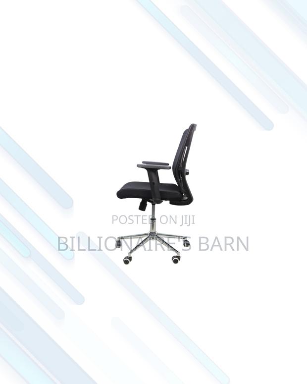 Practical Barn Origin Chair Mid Back Chrome for Daily Office Comfort