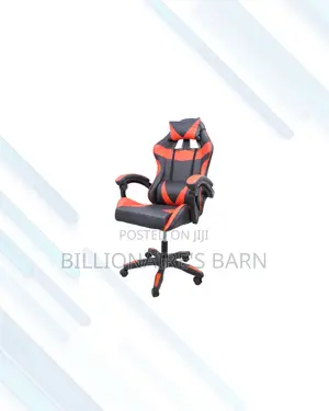 Red Racing Gaming Chair Ergonomic Support for Daily Office Comfort
