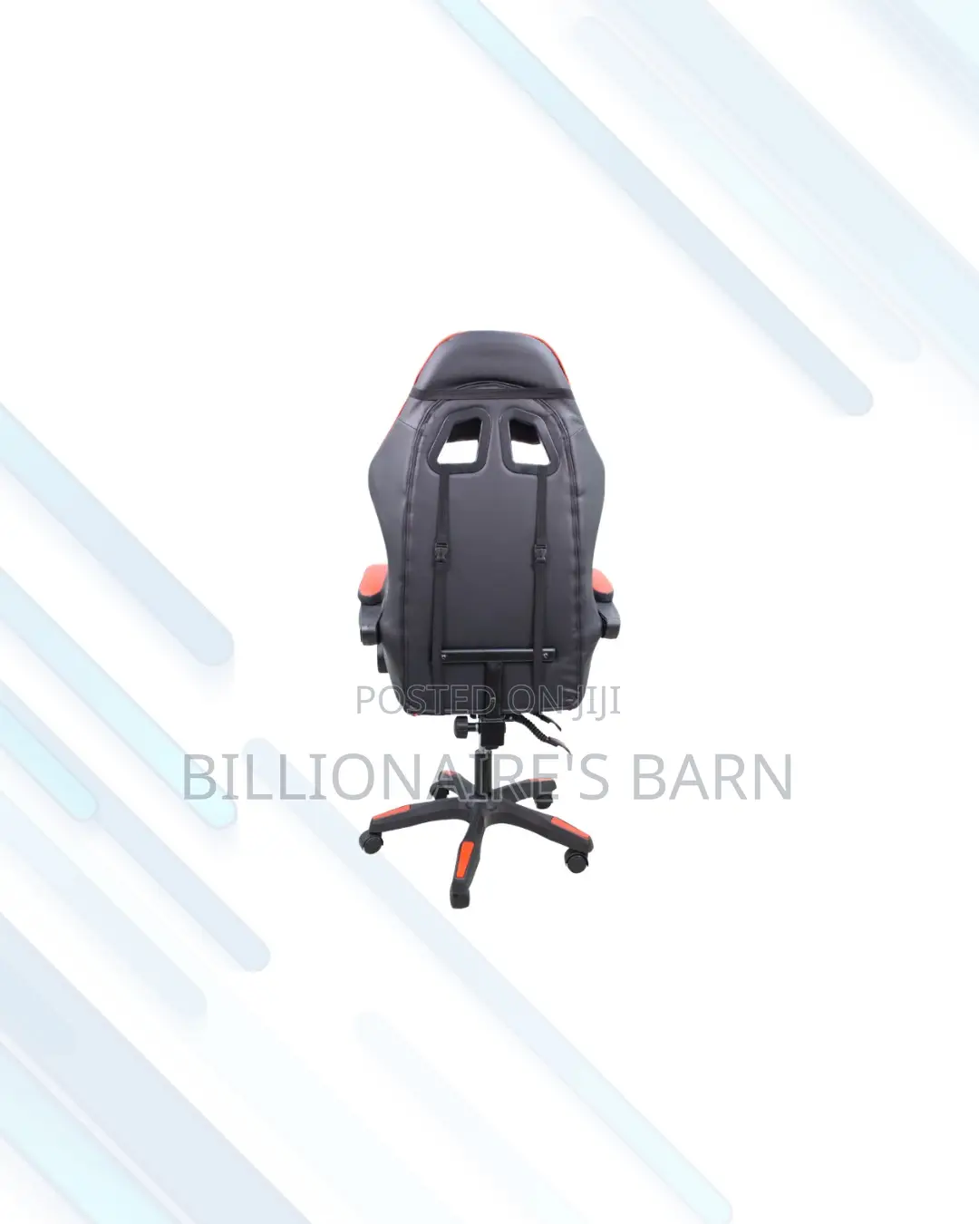 Red Racing Gaming Chair Ergonomic Support for Daily Office Comfort