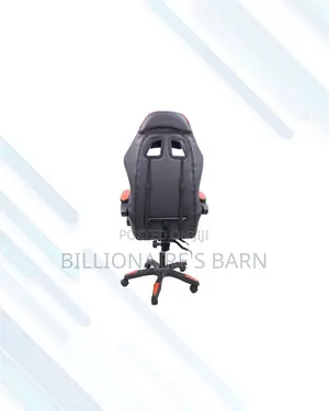 Red Racing Gaming Chair Ergonomic Support for Daily Office Comfort