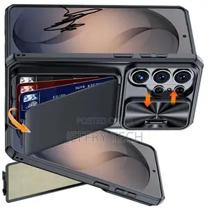 Samsung Galaxy S26ultra Camera Protect Magnetic Case With Card Holder