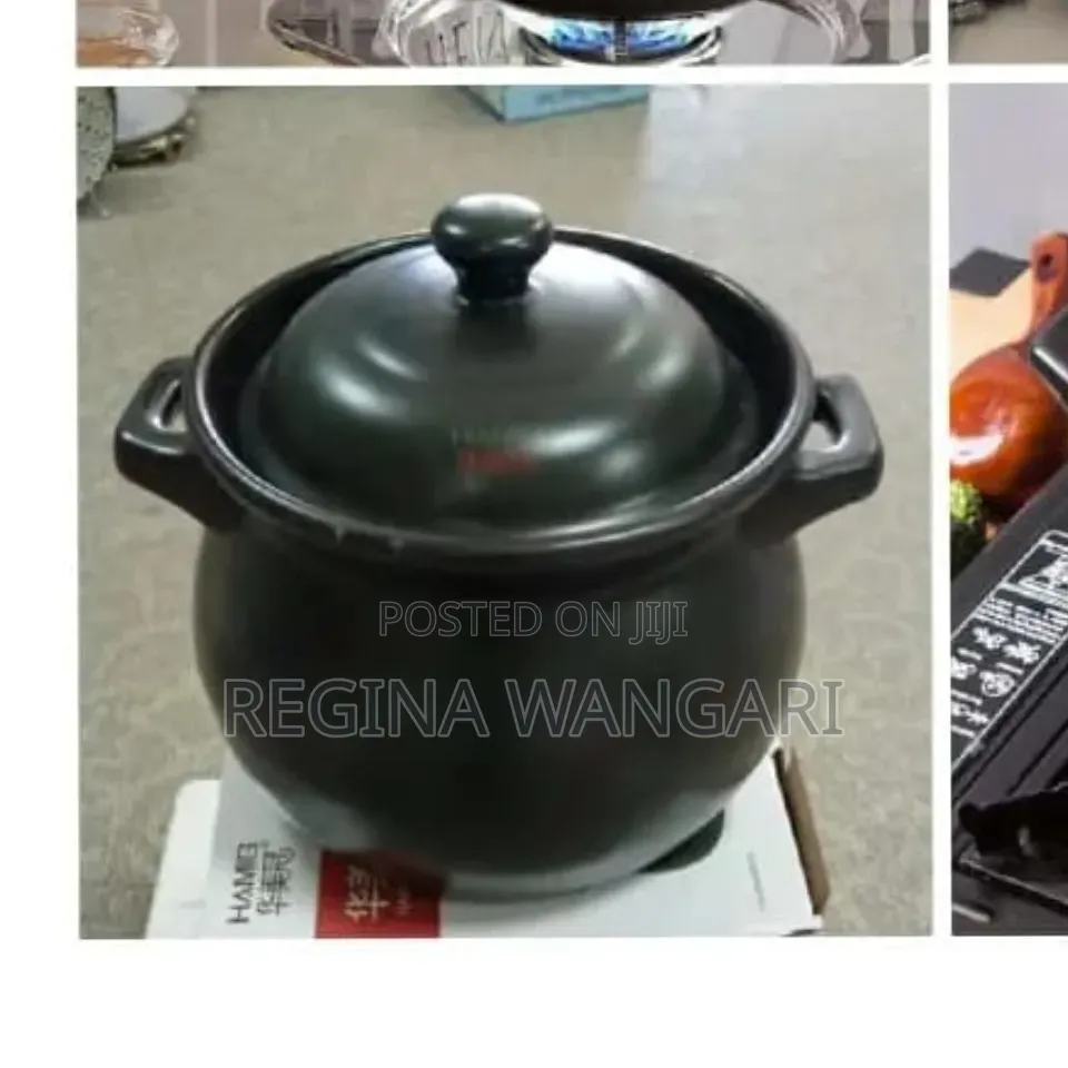 Porcelain Cooking Pot* 
Porcelain Is Harder, Denser, and Durable.