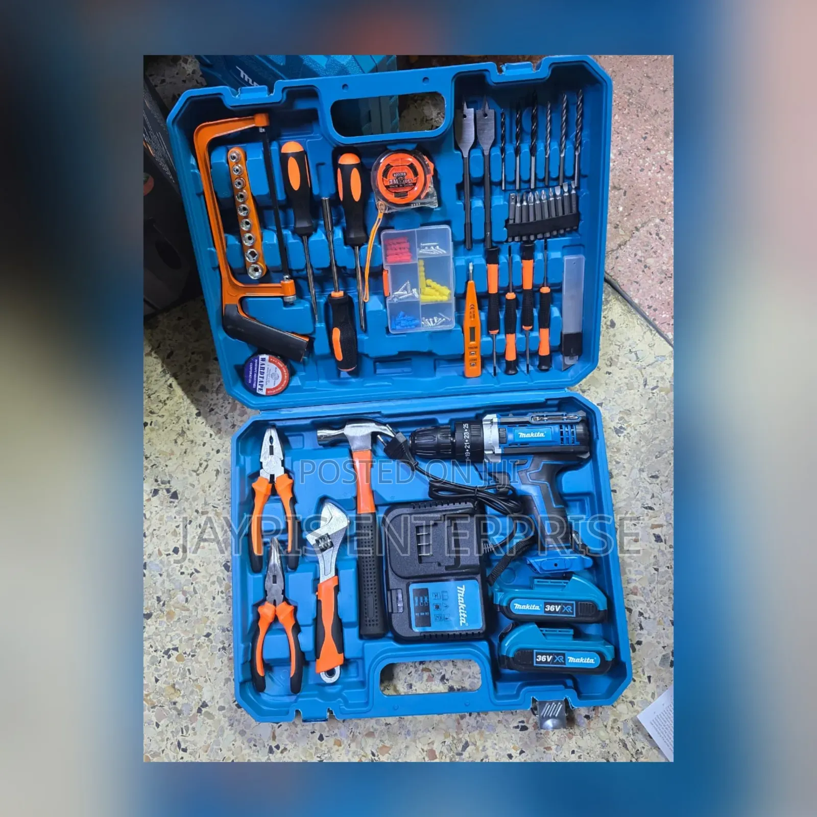 Makita 108pcs 36v Cordless Set at