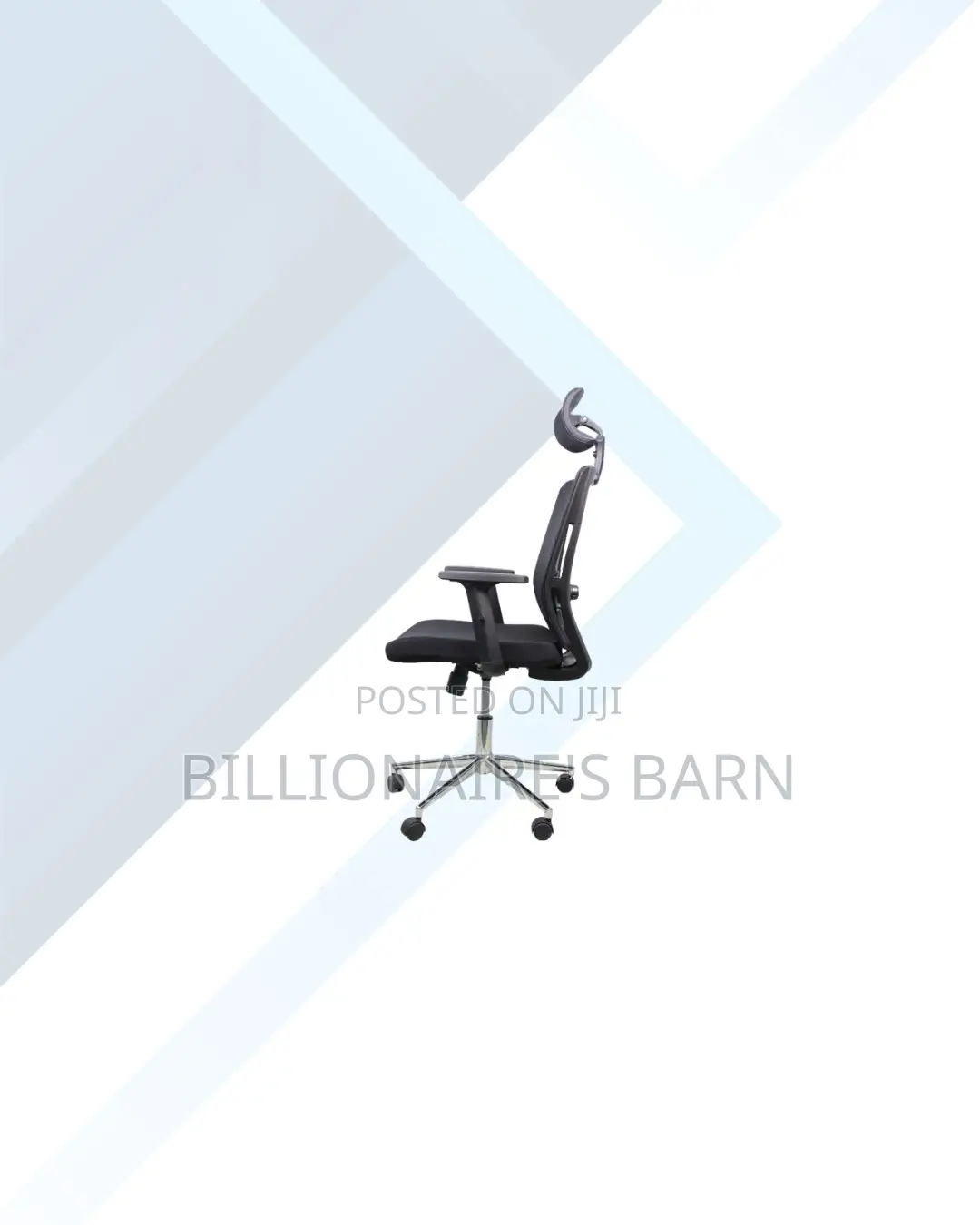 Mesh Office Chair With Headrest for Focused Work Sessions